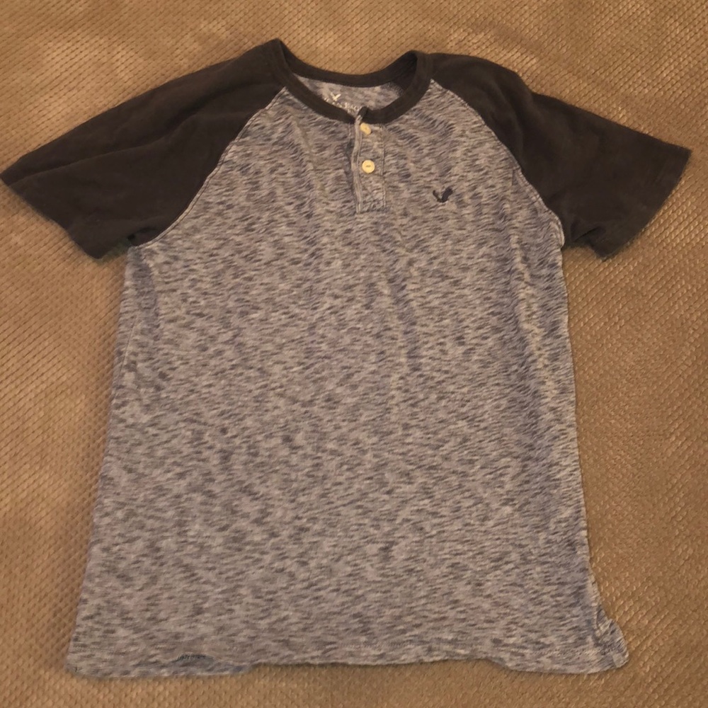 American eagle stripe T-shirt